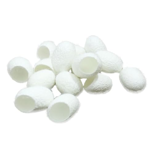 Boules de soie naturelle pour gommage visage anti imperfection