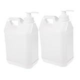 FOMIYES 2 Pezzi Di Lavaggio Del Corpo Dosatore Di Liquidi Distributore Di Lozione Per Il Corpo in Gel Doccia Distributore Di Lozioni White