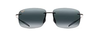 MAUI JIM lunettes, modèle Breakwall, couleur noir, verre 63 mm, branches 127 mm