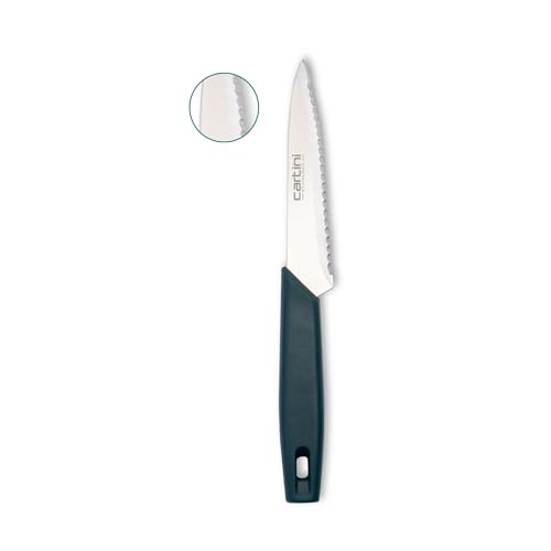 Godrej Cartini Knife I Chef Knife For Kitchen and Hospitality I For cutting soft vegetables like tomatoes, scaling fish I 8″ High grade Stainless Steel, Long lasting life I 1 Year Warranty Godrej Cartini Knife I Chef Knife For Kitchen and Hospitality I For cutting soft vegetables like tomatoes, scaling fish I 8″ High grade Stainless Steel, Long lasting life I 1 Year Warranty