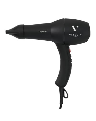 Velecta Paris - Sèche-cheveux professionnel - ORIGINAL 1.3 Noir velours