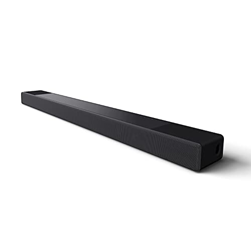 Sony HT-A7000 7.1.2-Kanal Surround Sound Dolby Atmos Premium-Soundbar mit integriertem Subwoofer (Vertical-Sound-Engine, HDMI, Bluetooth, High-Res Audio, 500W Gesamtleistung), Schwarz