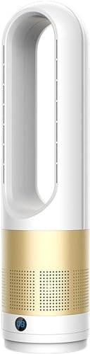 Calentador Eléctrico para Hogar, Calentador portátil de cerámica de 1400 W, calentador eléctrico con control remoto, oscilación de 80°, calentador pequeño con modos de calefacción y ventilador for dor