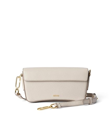 ECCO Medium Pinch Bag, Taupe Pebbled Leather