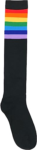 Image of ToBeInStyle Women's Colorful Patterned Design Knee High Socks