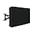 Waterproof Outdoor TV Cover 65-70 inch with Bottom, Thick Fabric, Dustproof and Weatherproof TV Cover with Remote Control Pocket, Black