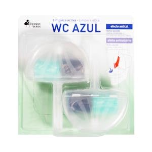 Colgador WC Azul limpieza activa Bosque Verde triple acción Paquete 2 ud. (80 g) Pack 2