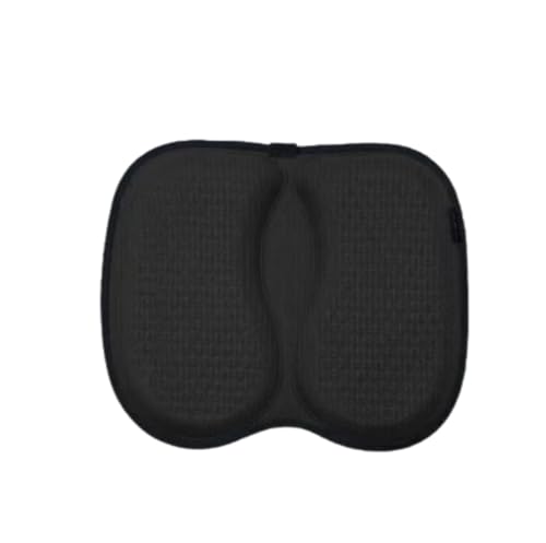 椅子 クッション 41*35cm 持ち運び お尻が痛くならない スポーツ観戦 姿勢矯正 体圧分散 蒸れない 高通気性 座布団 四季通用 ジェルクッション 車 自宅用 オフィス 在宅勤務 (ブラック,布のデザイン)