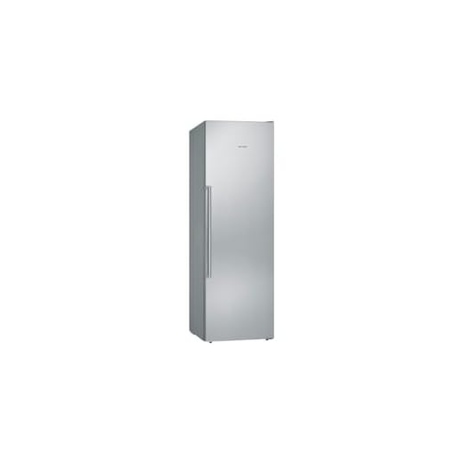 Siemens GS36NAIDP iQ500 - Congelador independiente/D / 183 kWh/año / 242 l/noFrost/bigBox/iluminación interior LED, Inox antidedos
