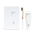 Activated Charcoal Teeth Whitening Toothpaste + Charcoal Toothbrush Set