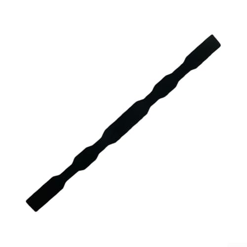 Bandschutz für Schlägerköpfe, effektiv bei Materialschäden (schwarzes trockenes PU)
