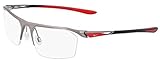 Eyeglasses NIKE 8050 065 Satin Gunmetal/University Red