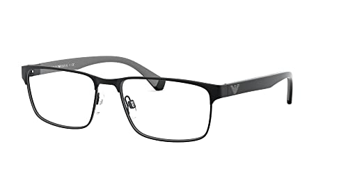 Image of Emporio Armani Mens EA1105 Rectangular Prescription Eyewear Frames