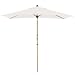 Produktbild Doppler Kurbelschirm 'Alu-Wood Ultra', ca. 210 x 140 cm Natur