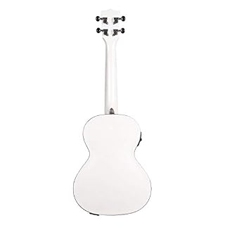 KALA KA-JTE/MTW UC-T Ukulélé ténor avec égaliseur et étui Blanc métallique - Les Beatles, Paul McCartney, John Lennon, RIngo Starr, George Harrison KALA KA-JTE/MTW UC-T Ukulélé ténor avec égaliseur et étui Blanc métallique – Image 2