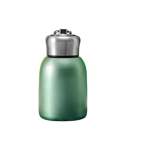 Image of Mini Shiny Stainless Steel Water Bottle 300ML | Leakproof Full Color Bottle for Kids & Adult | Portable Milk Tea Coffee Holder |Travel Wide Mouth Container| Water Can for School- Pack Of 1