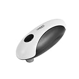 Lifenaxx Elektrischer Dosenöffner – Akku Dosenöffner mit USB-C Ladung – Ein-Knopf Bedienung & glatte Schnittkante – Magnet & Deckelheber – Für runde Konservendosen – 2-Farben Design - LX-062