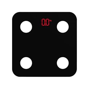 OUYAD Smart Home Gewicht Schaal, Bluetooth Smart Body Vet Schaal, Ondersteuning USB Opladen LED Smart Digitale Badkamer…