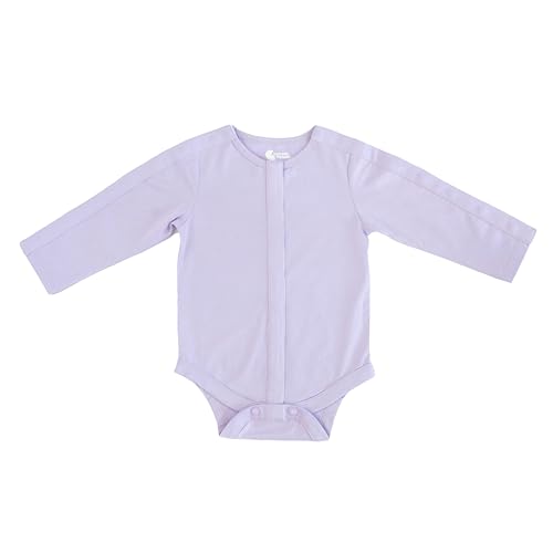 Long-Sleeve All-Access Bodysuit | Preemie to 4T | G-Tube, Catheter, NICU/PICU,Port-friendly adaptive clothing