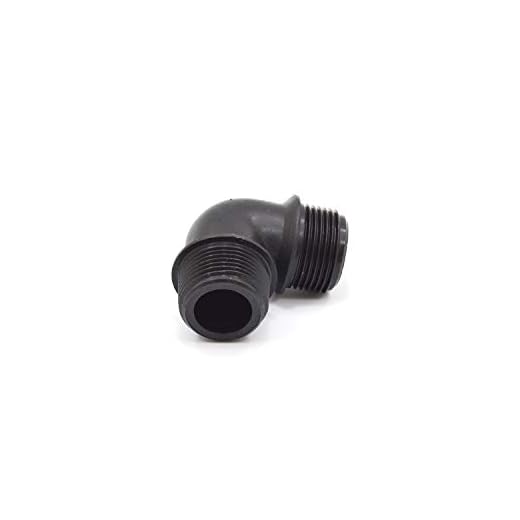 S&M Codo roscas Macho 1"
