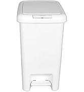 Casa&Casa Fairmont Pedal Bin| Modern and Stylish Trash Can| 15L Bin for Kitchen, Bathroom, Bedroo...