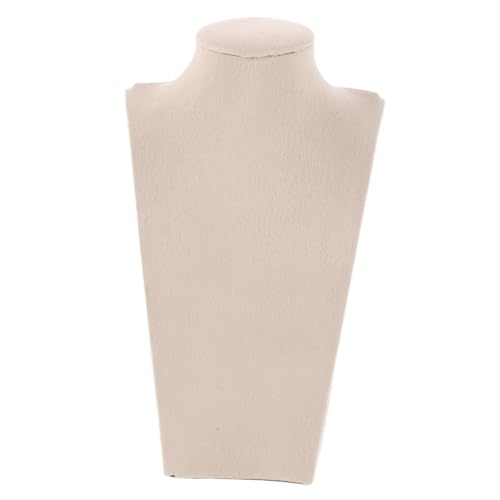 HIAKDOFT Expositor De Collares Para Venta Minorista Soporte Para Busto De Joyería Organizador De Collares Hogar Expositor De Joyas Para Fotos Accesorios De Exhibición De Joyas