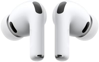 Wireless Earbuds Pro 3, TWS Bluetooth Earphones with Active Noise Cancellation, Spatial Audio, Deep Bass, High-Fidelity Stereo Sound, Touch Control, USB Type-C Charging Case (Skin White)