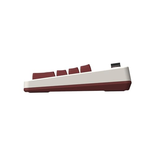 Image of 8BitDo Retro 18 Mechanical Numpad, Supports Calculator Mode, Bluetooth /2.4G /Wired Numpad for Windows and Android - Fami Edition