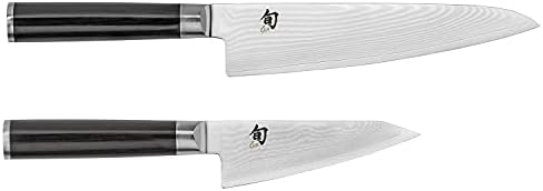 Shun Classic 2 Piece Asian Knife Set, 7-Inch Chef’s Knife, 4.5-Inch Prep Knife Shun Classic 2 Piece Asian Knife Set, 7-Inch Chef’s Knife, 4.5-Inch Prep Knife