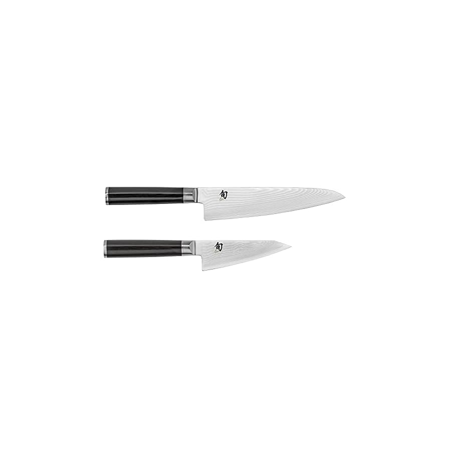 Shun-Classic-2-Piece-Asian-Knife-Set-7-Inch-Chefs-Knife-45-Inch-Prep-Knife Shun Classic 2 Piece Asian Knife Set, 7-Inch Chef's Knife, 4.5-Inch Prep Knife