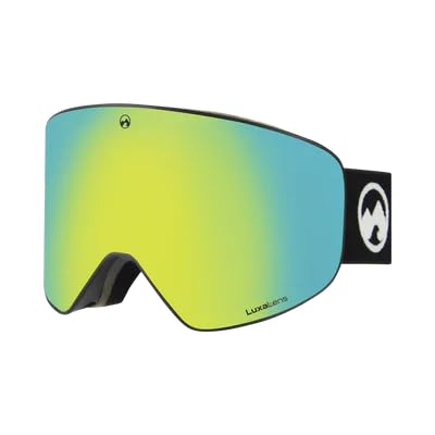 MowMow Gafas de esquí STEALTH – Lente fotocromática – ECO: marco de resina orgánica y reciclada – UV400 – Unisex (oro, azul)
