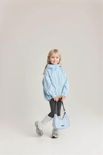 Girls Zip Up Hoodie Jacket Coats Kids Casual Outerwear4