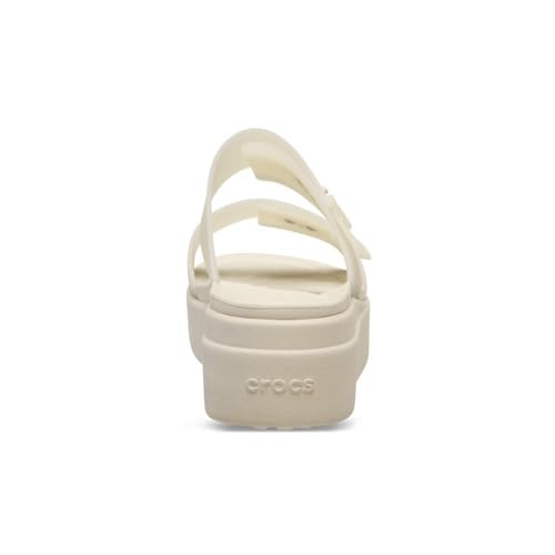 Image of Crocs Women's Brooklyn Buckle Low Wedges