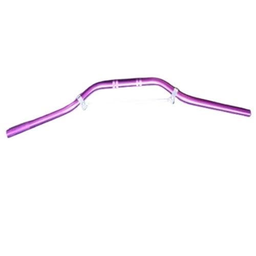 Guidon tout-terrain 22mm violet accessoires de moto pour dirt pit bike 7/8"