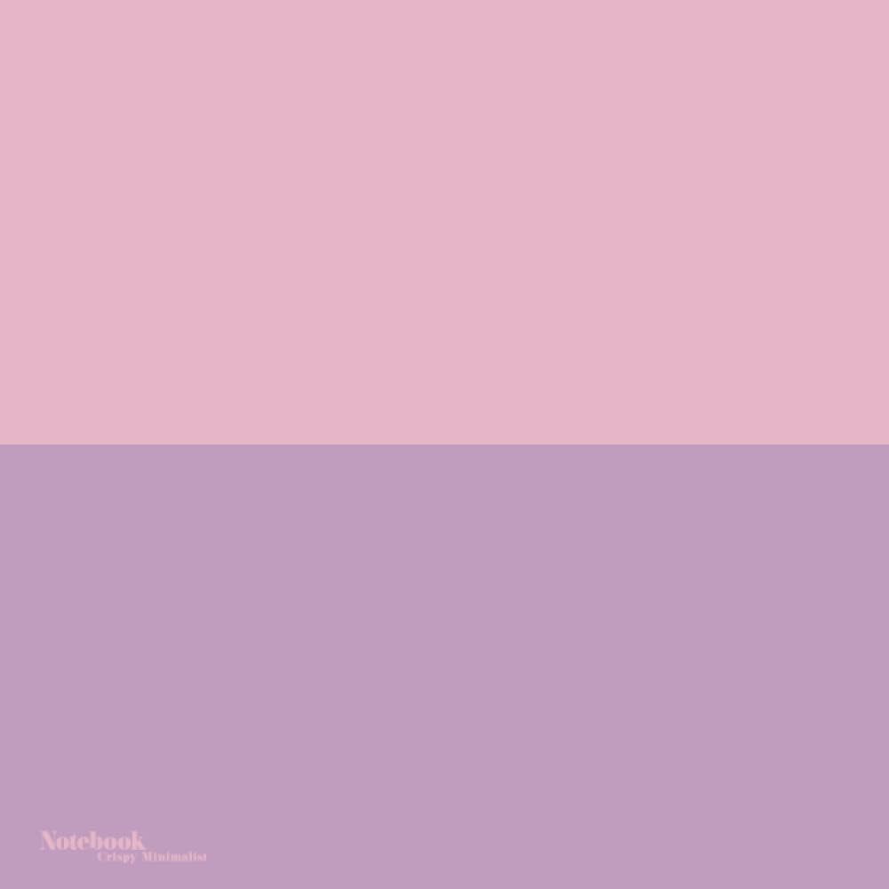 Large Square Notebook 8.5x8.5 inches, Dotted Grid/Dot Lined Paper, Pink Lilac Soft-touch cover: 120 Numbered pages, 60 Sheets - Notebooks by Crispy Minimalist