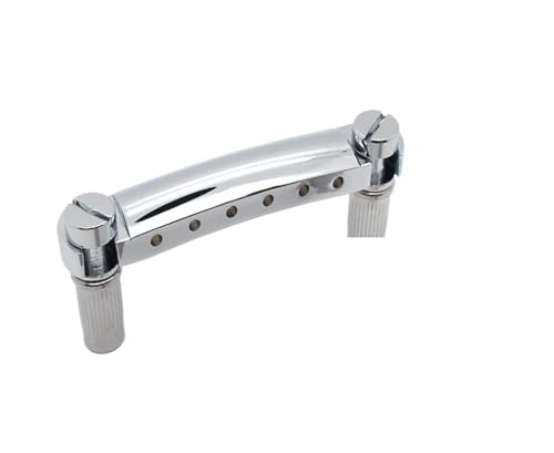 Cordes guitare Tune-O-Matic pont cordier vintage chrome électrique