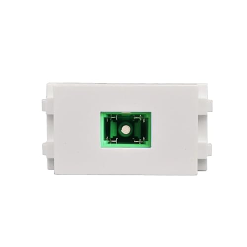 Connecteur femelle SC APC fibre optique monomode raccordement réseau 23x36mm