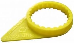 21mm Checkpoint Wheel Nut Indicator Yellow (10)