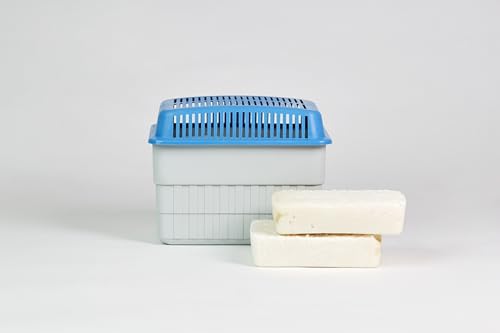 WENKO Entfeuchter Raumentfeuchter Granulat Nachfüllpack 2×2 kg für Feuchtigkeitskiller Schimmel entfernen Feuchtigkeitsschutz ohne Strom für Räume bis 50 m² laborgeprüft Maße 20, 5 x 7 x 12, 5 cm Weiß-7