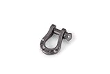 WARN 92092 Epic 1/2" Steel Winch D-Ring Shackle with 5/8" Pin: 2.75 Ton (5,500 lb) Capacity, Black