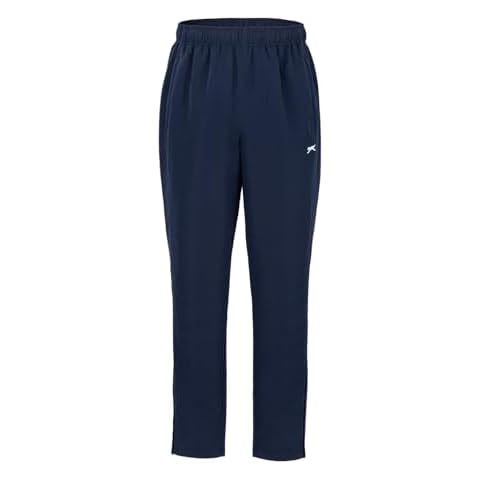 Slazenger Blue Trousers with Drawstring Cover