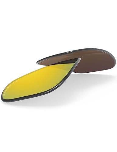 Image of BLAZERBUCK Polarized Replacement Lenses for Oakley Si Ballistic Det Cord OO9253 Sunglass