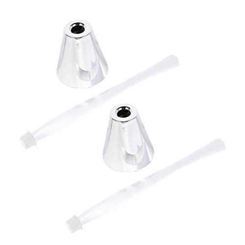 Homoyoyo Battery Powered Fiber Optic Lights 2 Pack Led Night Lights Flickering Colors Decorative Tabletop Lighting for Home