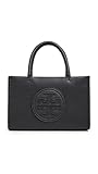 Tory Burch Women's Ella Bio Mini Tote, Black, One Size