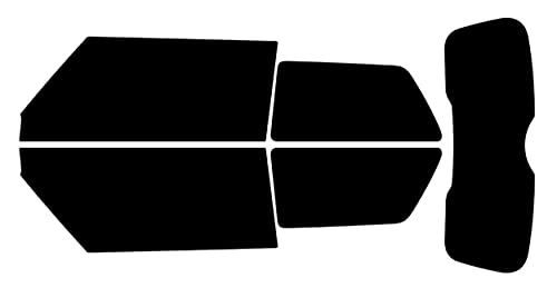 True Line Automotive Window Tint Film for Cars Compatible with Mini Cooper 2 Door Hardtop 2014-2023 - Customizable All Side and Back Windows - Car Window Tint - Pre Cut Window Tint for Car Windows