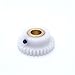 BELTXTROPHE 1pcs 0.8 Module 26 Teeth Plastic Spur Gear with Copper Sleeve 4mm 5mm 6mm 8mm 10mm Bore 0.8M 26T Cylindrical Gear Industry(6mm)