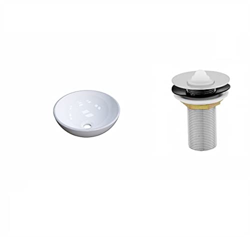 Kit Cuba R30 C/Válvula Metal 1'' (2,6cm) Branca