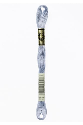 DMC Gold Concept Moulded Thread 8M Col. 3752 Embroidery miniatura 1