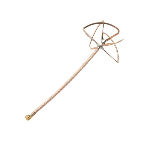 TYXTTGY 70mm 5.8G 2.5-3dBi RHCP Antenna - IPX Connector for FPV Transmitter DIY RC Quadcopter Drone Accessories