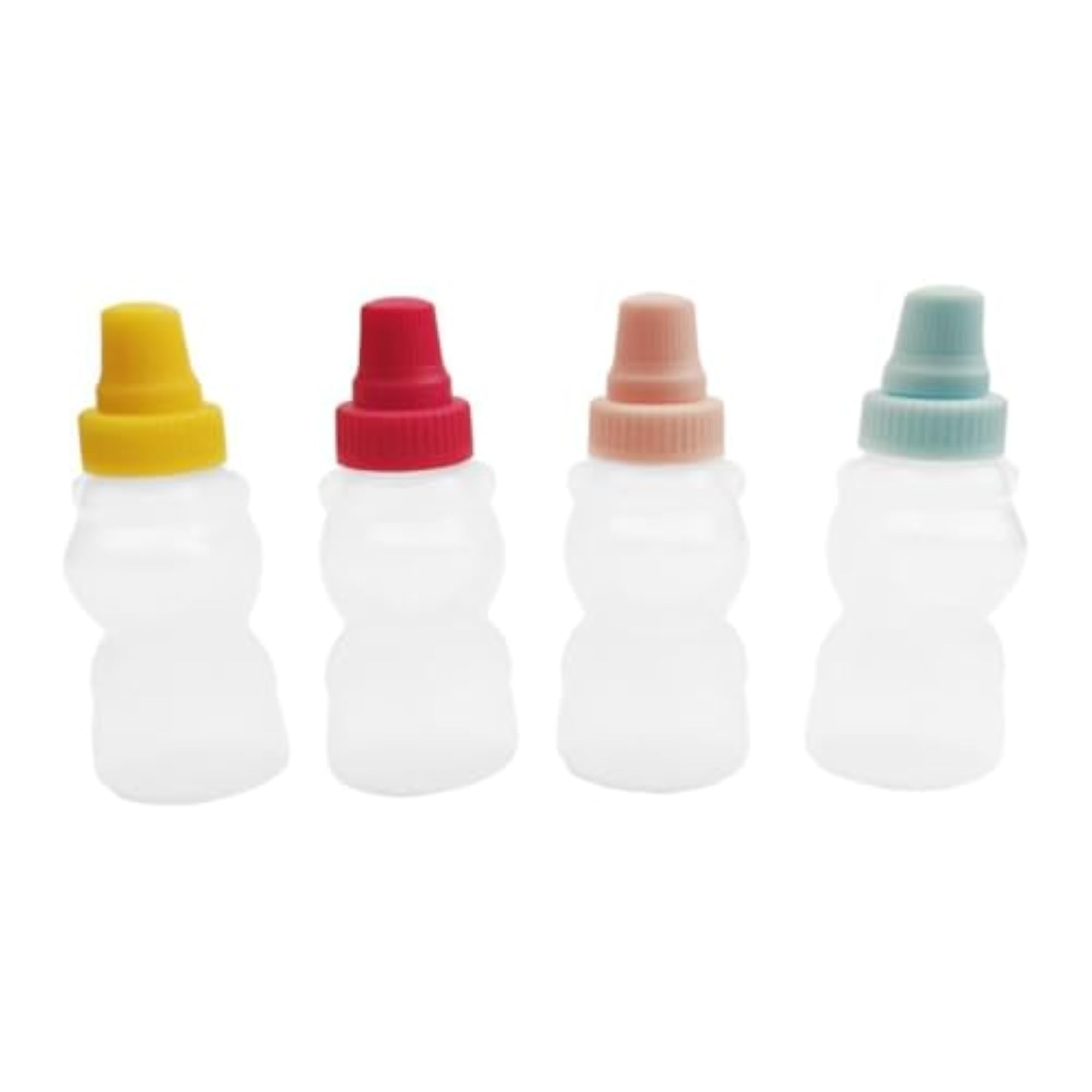 2x4 Pieces Refillable Tomato Ketchup Bottles Set